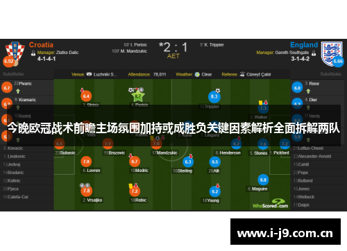 今晚欧冠战术前瞻主场氛围加持或成胜负关键因素解析全面拆解两队 今晚欧冠战术前瞻主场氛围加持或成胜负关键因素解析全面拆解两队